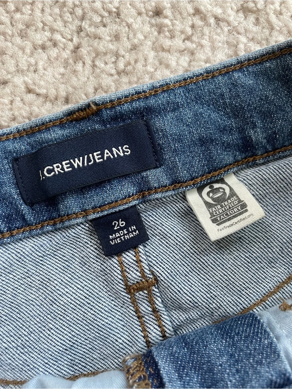J. Crew Denim High-Rise Frayed 4